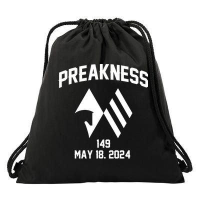 Preakness Perfection: Horse Racing Artistry In Every Design Drawstring Bag