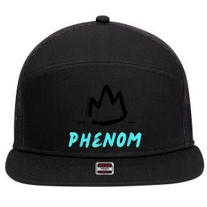 Phenom 7 Panel Mesh Trucker Snapback Hat