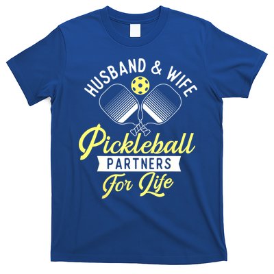 Player Pickleballers Husband & Wife Couple Pickleball Gift For Fan T-Shirt