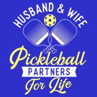 Player Pickleballers Husband & Wife Couple Pickleball Gift For Fan 16 in Basic Backpack