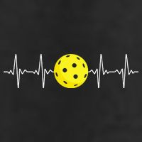 Pickleball Player Heartbeat EKG Pulse Whiffle Ball Game Trucker Hat