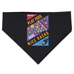 Play Pool Have Nice Racks Billiards Dad Gift For Father’s Day USA-Made Doggie Bandana