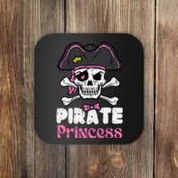 Pirate Princess Halloween Costume Coaster