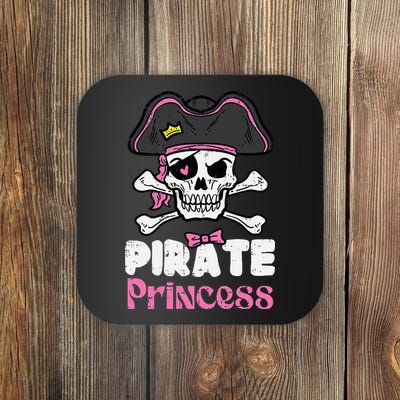 Pirate Princess Halloween Costume Coaster