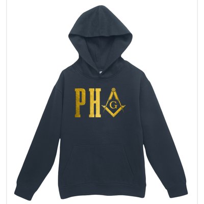 Pha Prince Hall Mason Freemason Masonic Square & Compass Urban Pullover Hoodie