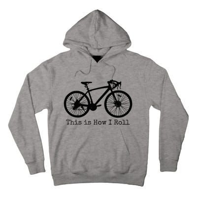 Pedal Power Hilarious Cycling Road Bike Design Tall Hoodie