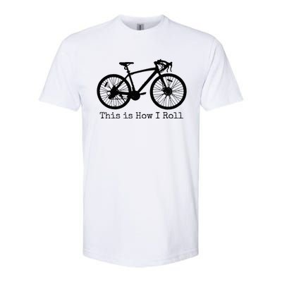 Pedal Power Hilarious Cycling Road Bike Design Softstyle CVC T-Shirt