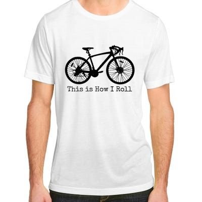 Pedal Power Hilarious Cycling Road Bike Design Adult ChromaSoft Performance T-Shirt