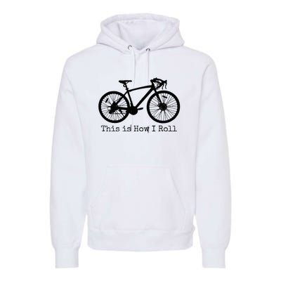 Pedal Power Hilarious Cycling Road Bike Design Premium Hoodie