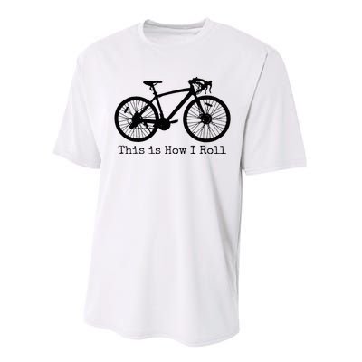 Pedal Power Hilarious Cycling Road Bike Design Performance Sprint T-Shirt