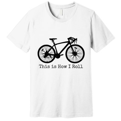 Pedal Power Hilarious Cycling Road Bike Design Premium T-Shirt