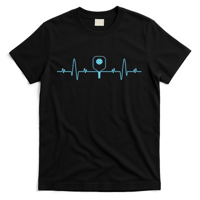 Pickleball Player Heartbea Pickleball Paddle Gifts T-Shirt