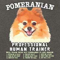 Pomeranian Professional Human Trainer Cotton Canvas Backpack