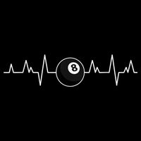 Pool Players Heartbeat Billiards 8 Ball Impact Tech Backpack