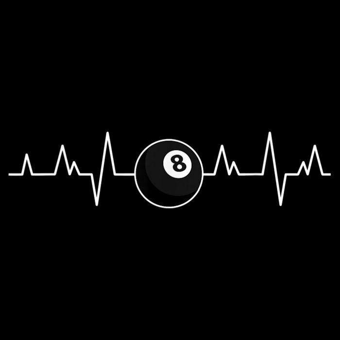 Pool Players Heartbeat Billiards 8 Ball 16 in Basic Backpack