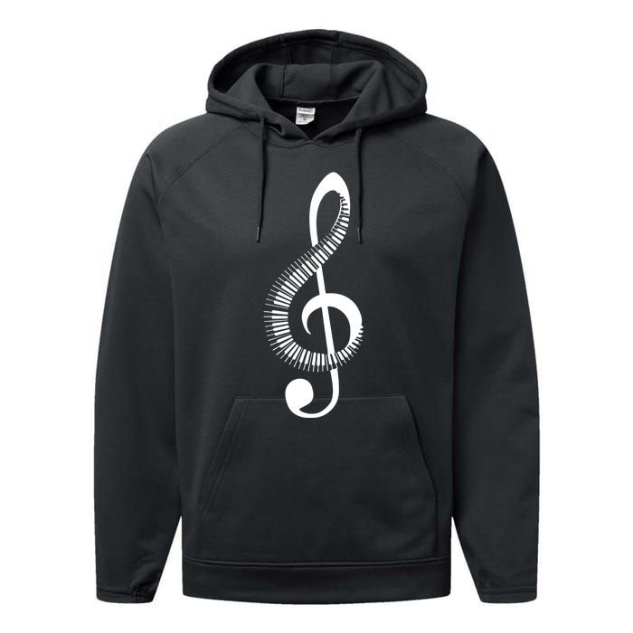 Piano Performance Fleece Hoodie