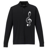 Piano Performance Long Sleeve Polo