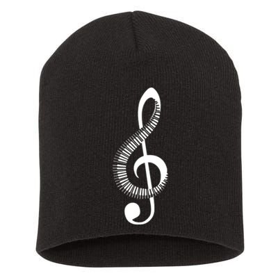 Piano Short Acrylic Beanie