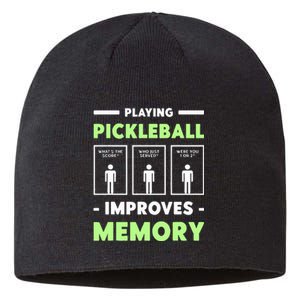 Playing Pickleball Improves Memory Dink Player  Sustainable Beanie