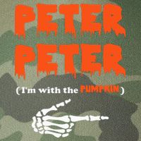 Peter Peter I'm With The Pumpkin Skeleton Halloween Legacy Tie Dye Trucker Hat