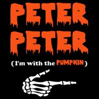Peter Peter I'm With The Pumpkin Skeleton Halloween 16oz Travel Tumbler
