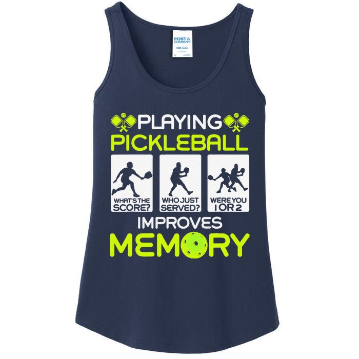 Playing Pickleball Improves Memory Dink Player Ladies Essential Tank