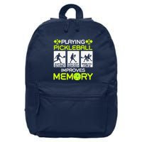 Playing Pickleball Improves Memory Dink Player 16 in Basic Backpack