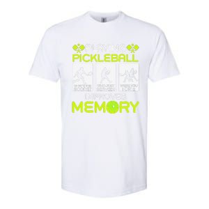 Playing Pickleball Improves Memory Dink Player Softstyle® CVC T-Shirt