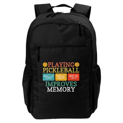 Playing Pickleball Improves Memory Pickleball Retirement Daily Commute Backpack