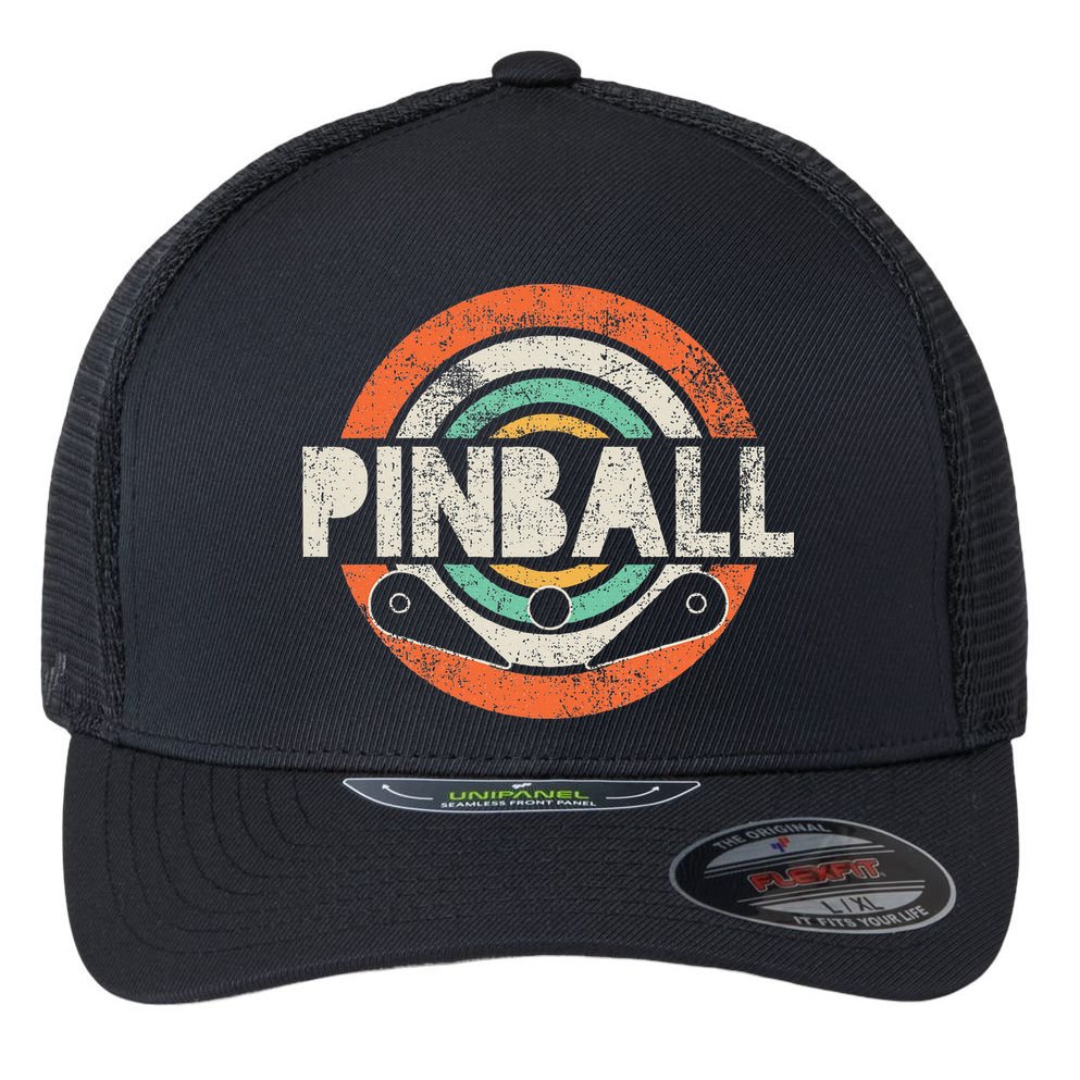 Pinball Flexfit Unipanel Trucker Cap