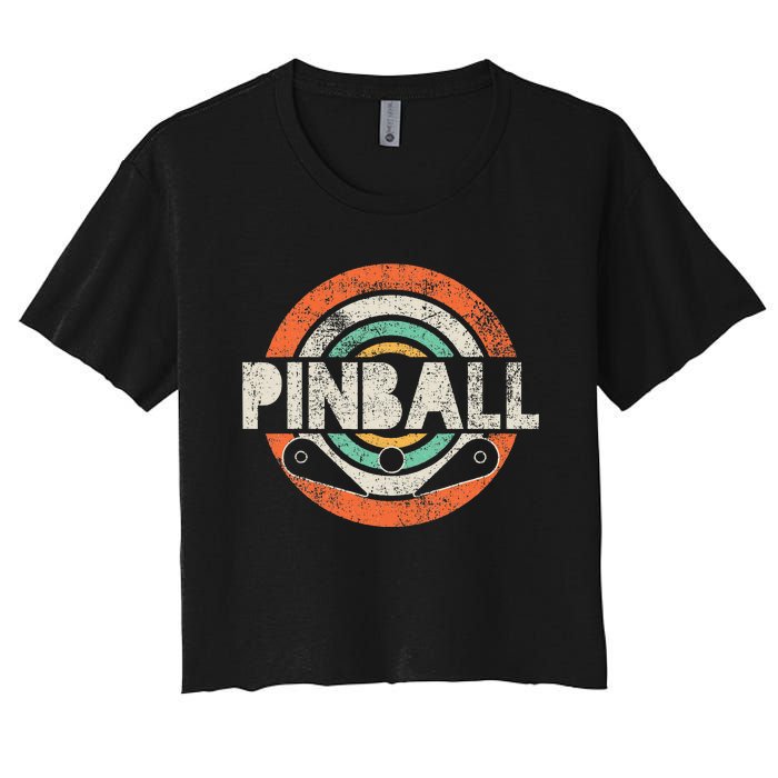 Pinball Women's Crop Top Tee