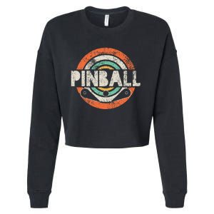 Pinball Cropped Pullover Crew