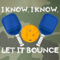 PicklBall Paddle I Know Let It Bounce Legacy Tie Dye Trucker Hat