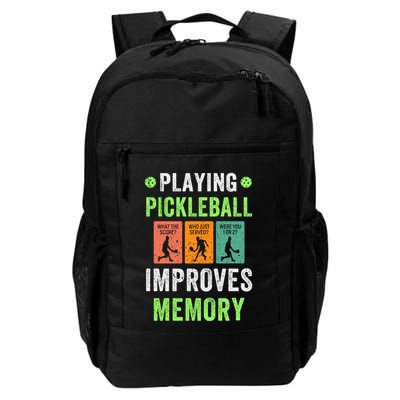 Playing Pickleball Improves Memory Gift Daily Commute Backpack