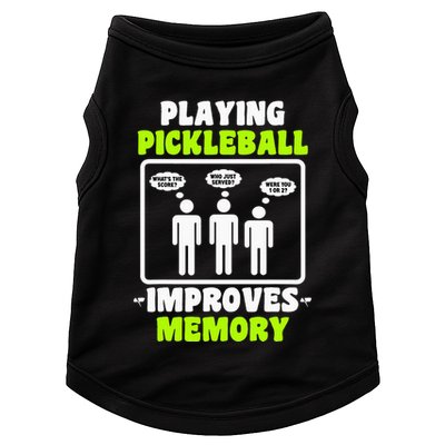 Playing Pickleball Improves Memory Dink Player Doggie Tank