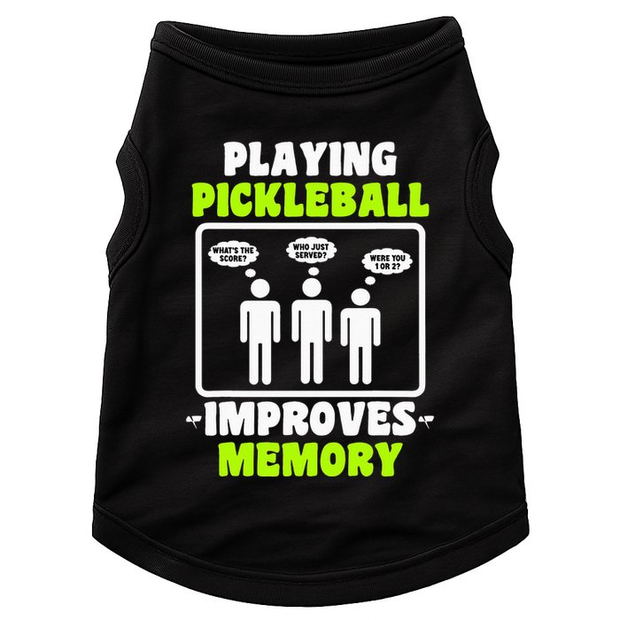 Playing Pickleball Improves Memory Dink Player Doggie Tank