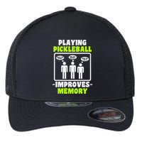Playing Pickleball Improves Memory Dink Player Flexfit Unipanel Trucker Cap