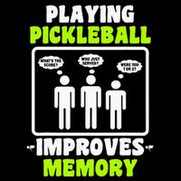 Playing Pickleball Improves Memory Dink Player Flexfit Unipanel Trucker Cap