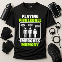 Playing Pickleball Improves Memory Dink Player Performance Shirt