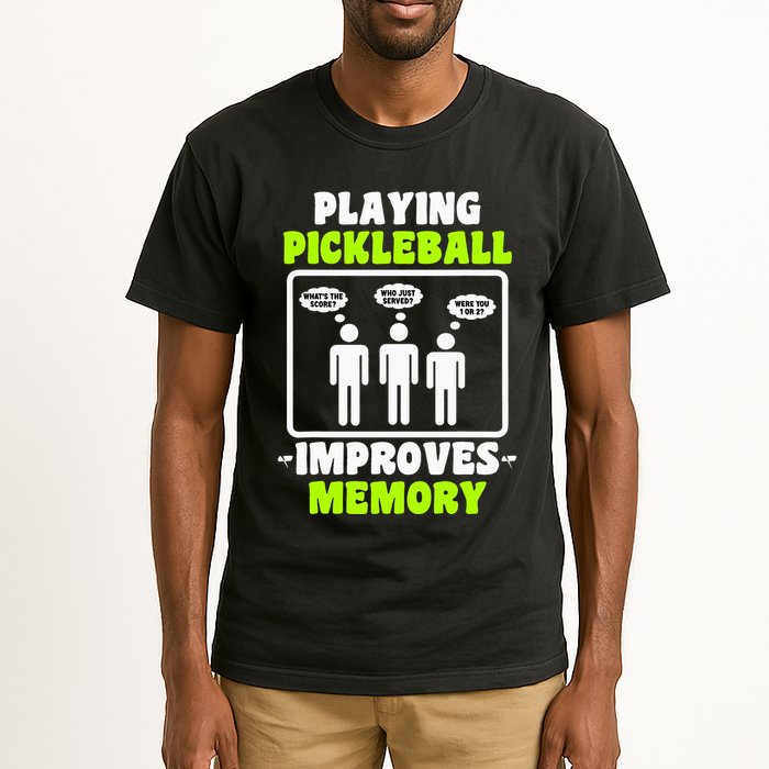 Playing Pickleball Improves Memory Dink Player Tall T-Shirt
