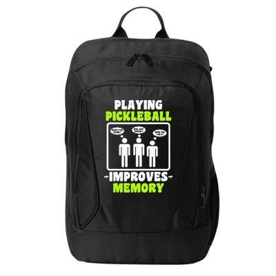 Playing Pickleball Improves Memory Dink Player City Backpack