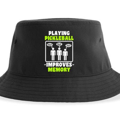 Playing Pickleball Improves Memory Dink Player Sustainable Bucket Hat