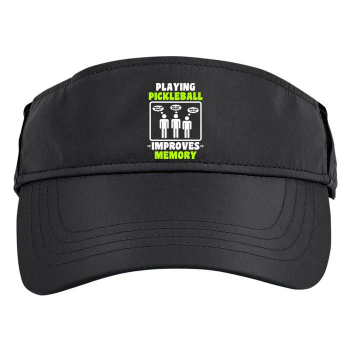 Playing Pickleball Improves Memory Dink Player Adult Drive Performance Visor