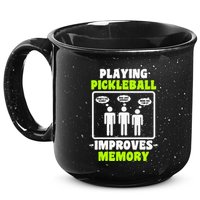 Playing Pickleball Improves Memory Dink Player 15oz Campfire Ceramic Mug