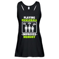 Playing Pickleball Improves Memory Dink Player Ladies Essential Flowy Tank