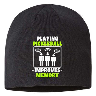 Playing Pickleball Improves Memory Dink Player Sustainable Beanie