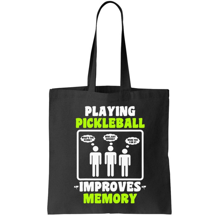 Playing Pickleball Improves Memory Dink Player Bag