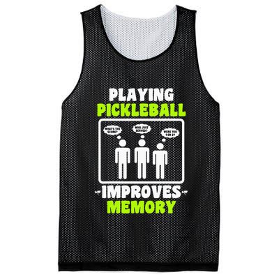 Playing Pickleball Improves Memory Dink Player Mesh Reversible Basketball Jersey Tank