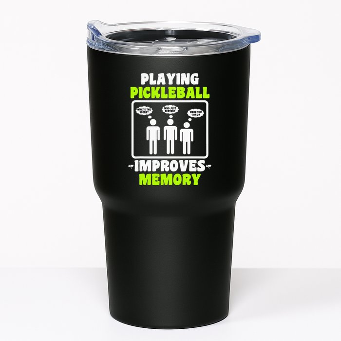 Playing Pickleball Improves Memory Dink Player Tumbler