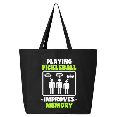 Playing Pickleball Improves Memory Dink Player 25L Jumbo Tote